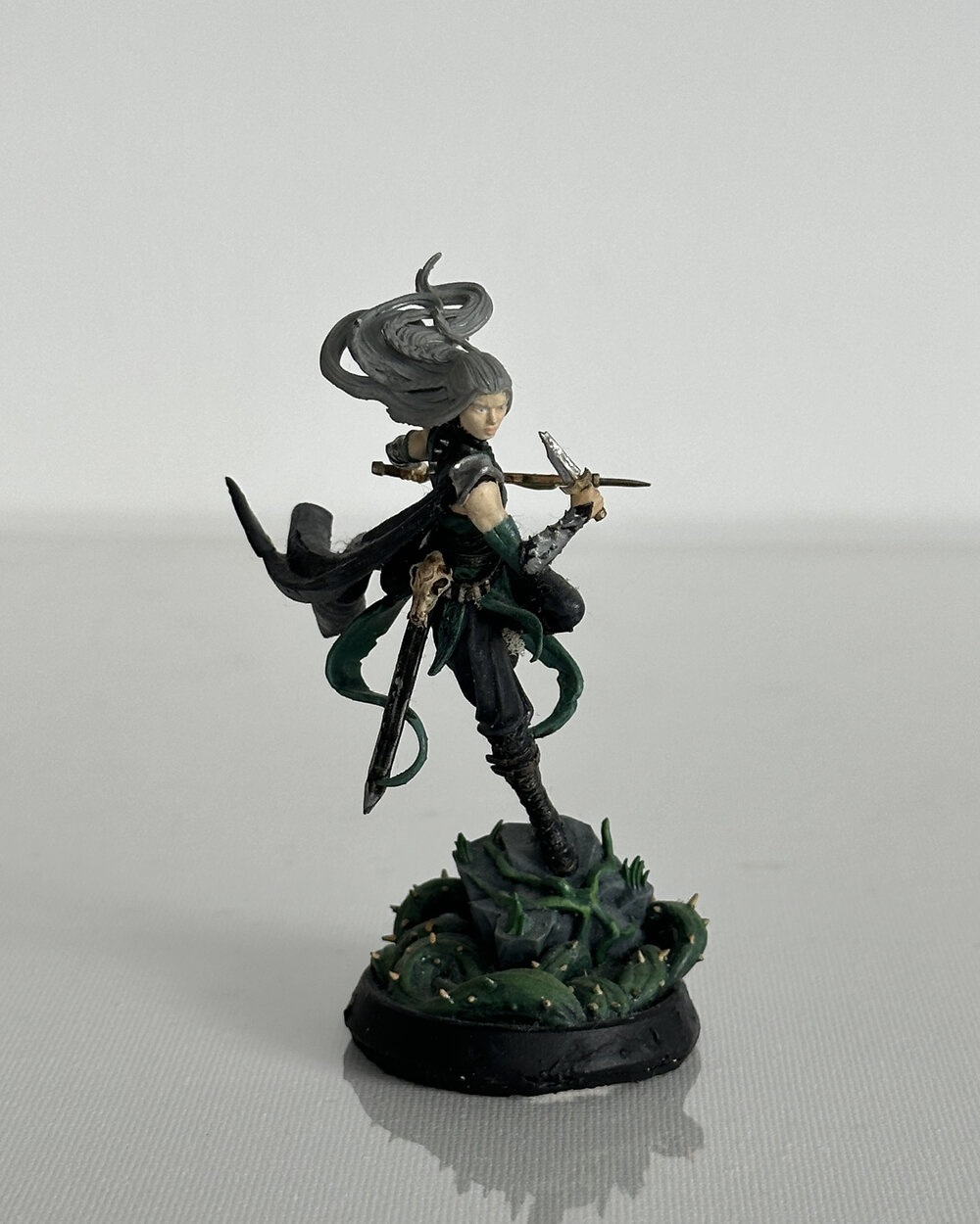 Painted miniature — dark rogue